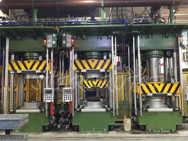 solid tyre press